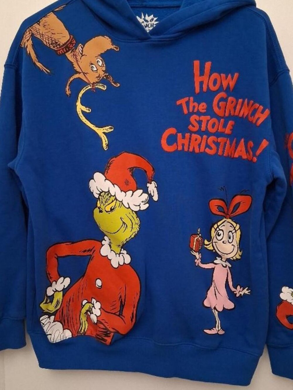 Women's Dr. Seuss How the Grinch Stole Christmas Holiday Hoodie